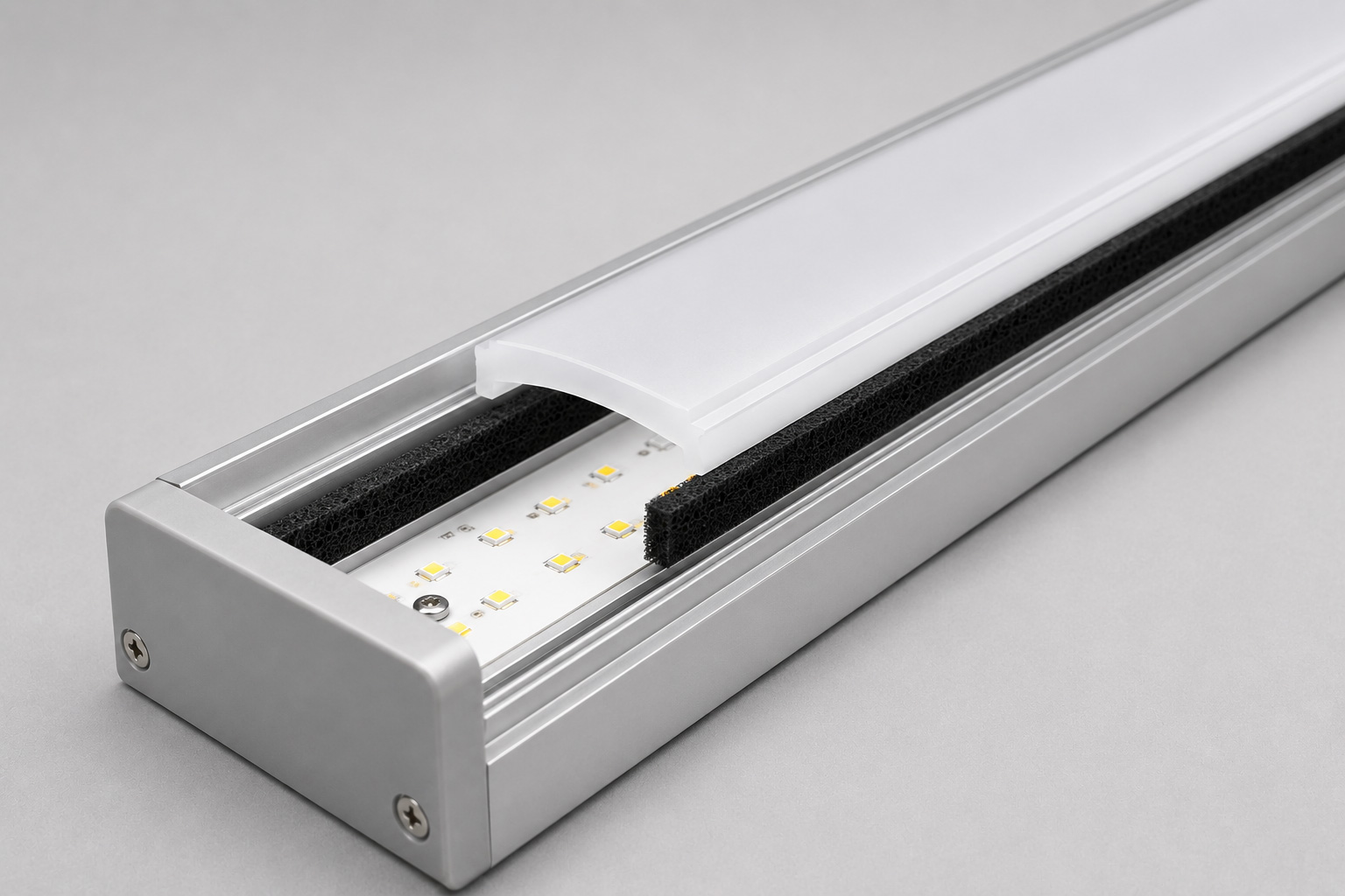 Dichtung für LED-Leisten und LED-Profile