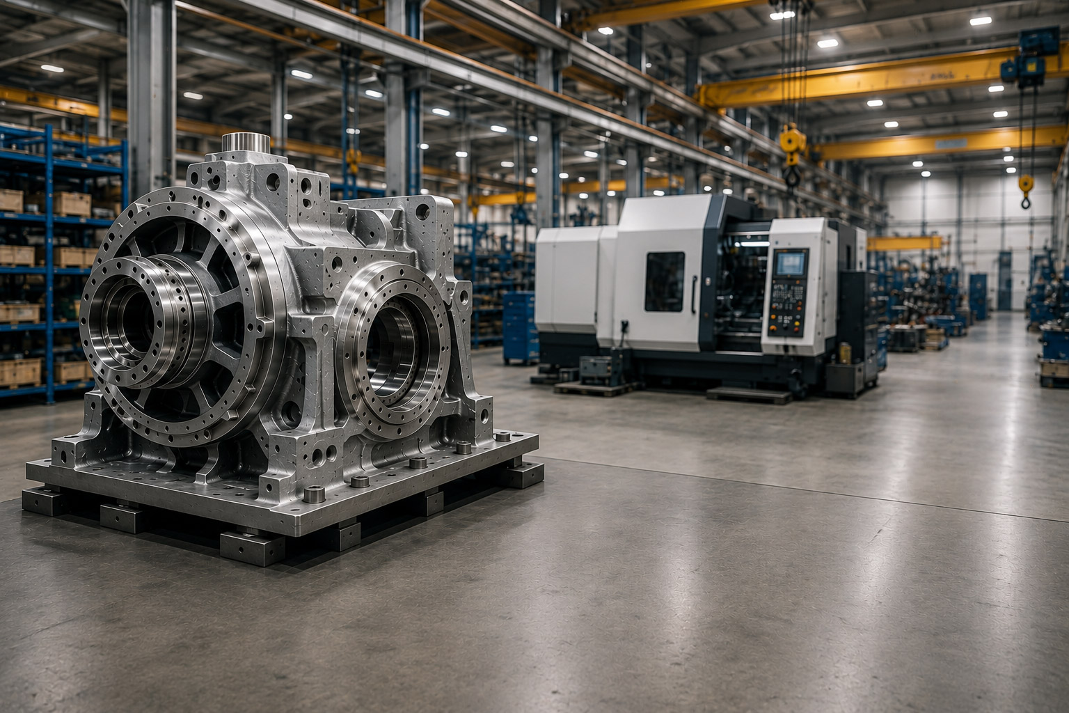 Maschinen- und Anlagenbau – industrielle Fertigung