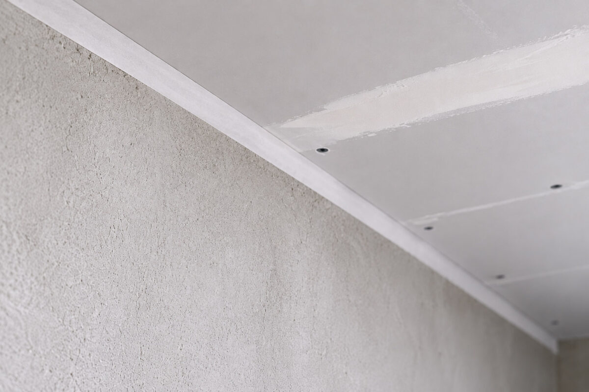 Trennfix im Trockenbau – Sauberer Wand- und Deckenanschluss
