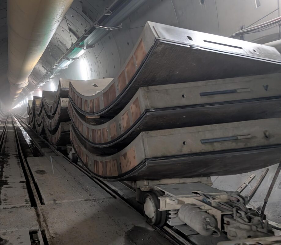 Tübbing PE-Dichtung im Tunnelbau